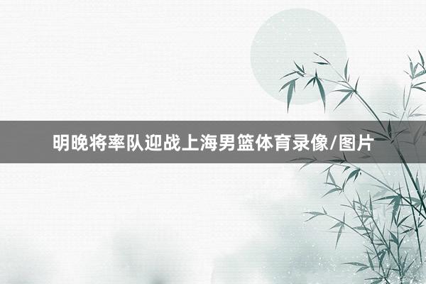 明晚将率队迎战上海男篮体育录像/图片